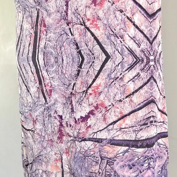 Cute DOTTI retro vintage style silky stretch Shift Dress with cap sleeves SIZE 8 - Picture 3 of 7